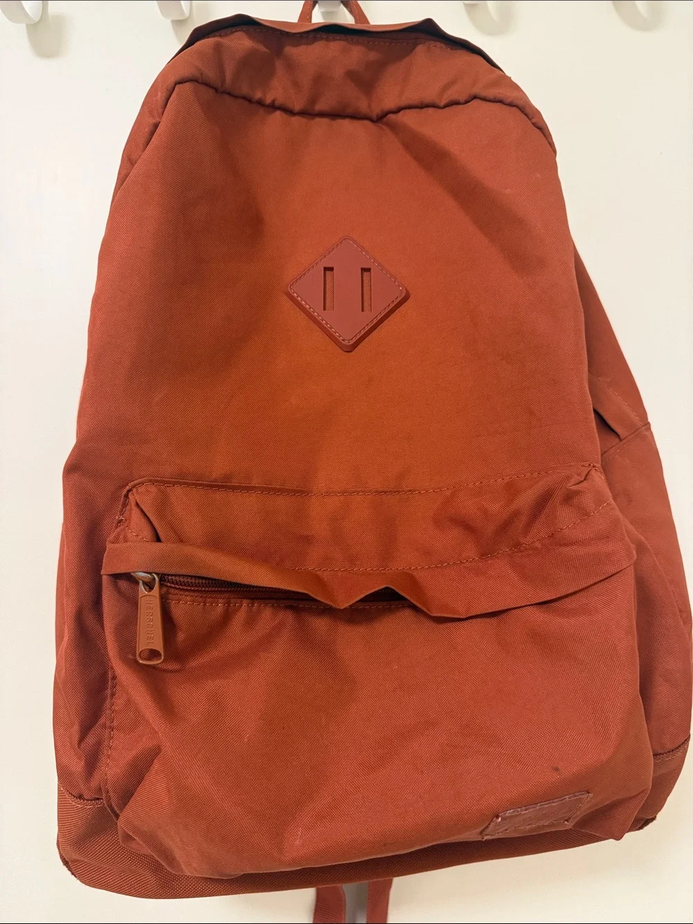 Everyday Rust Orange Canvas Backpack for Women